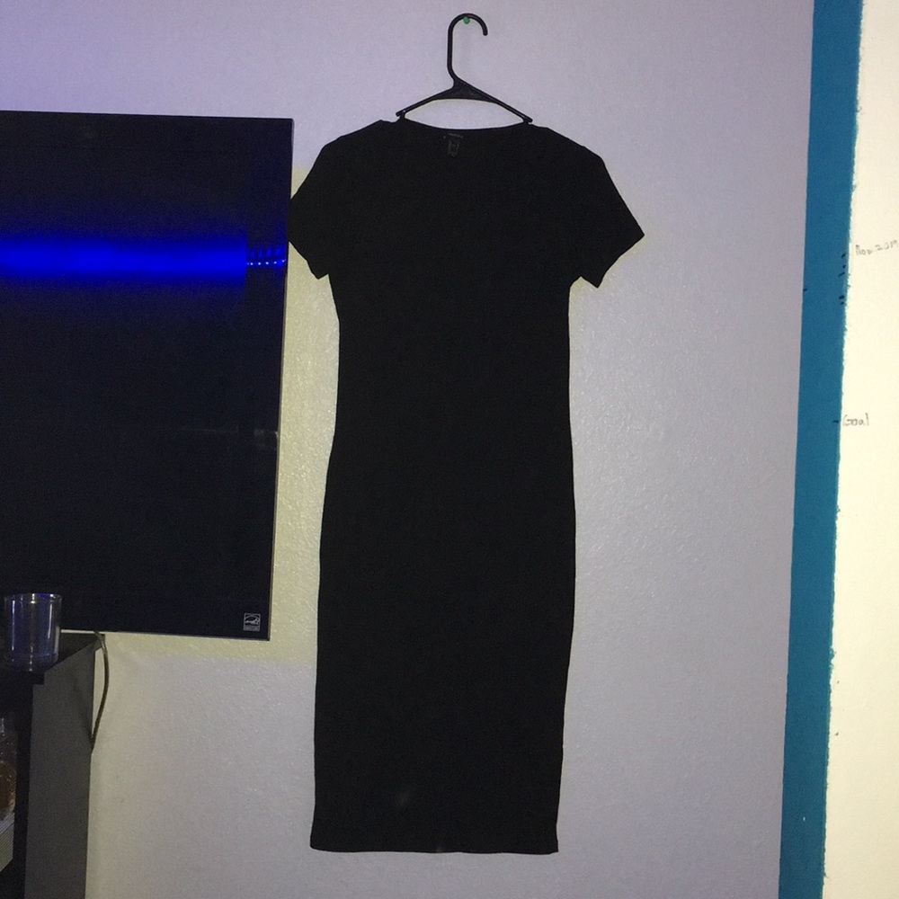 Black long forever 21 dress